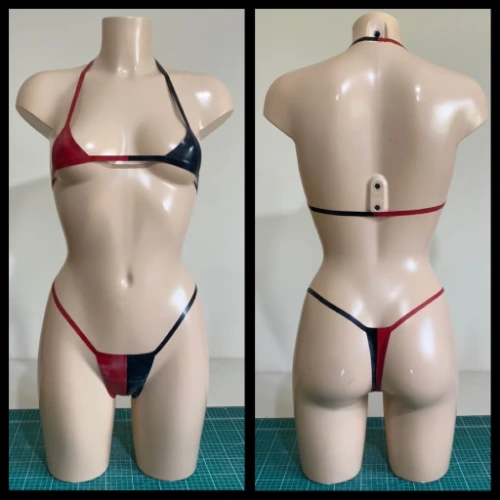 Latex Micro Bikini