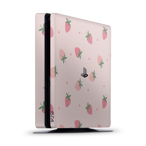 Strawberry Fields PS4 | PS4 Pro | PS4 Slim Skins - PS4 Slim