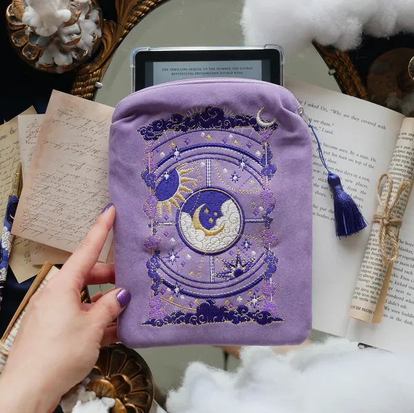 Otherworldly Lilac Kindle & E-Reader Sleeve