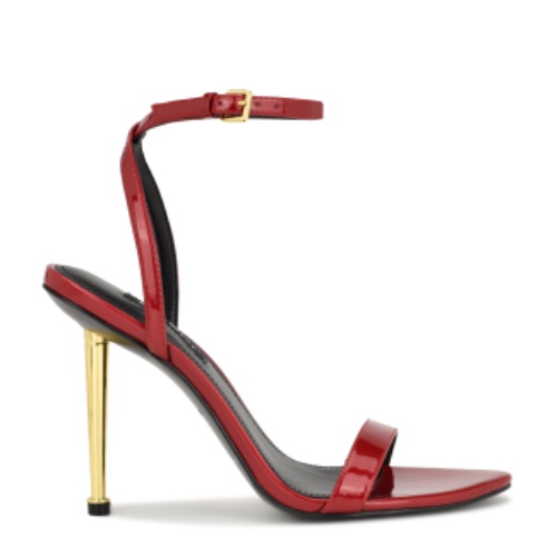 Reina Ankle Strap Sandals | 9 / M / Red