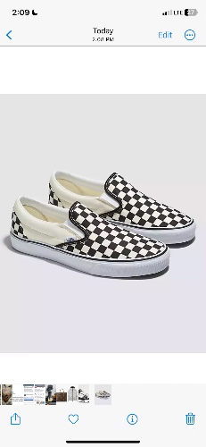 Classic Slip-On Checkerboard Shoe