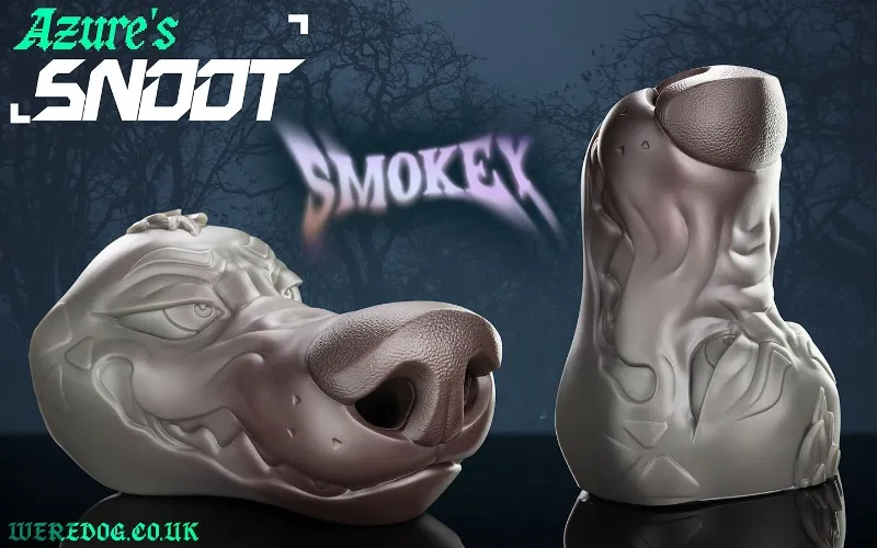 Azure's Snoot - Smokey