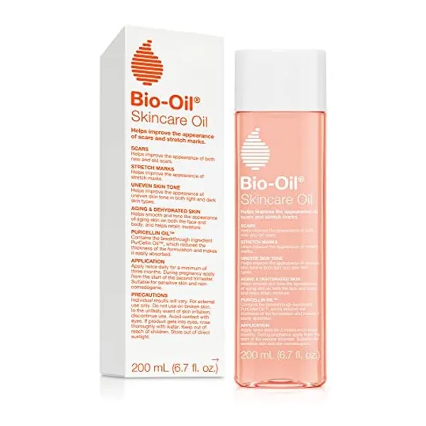 
                            Bio-Oil Skincare Oil, Body Oil for Scars and Stretchmarks, Dermatologist Recommended, Non-Comedogenic, For All Skin Types, with Vitamin A, E, 6.7 Fl Oz (Pack of 1), Red
                        