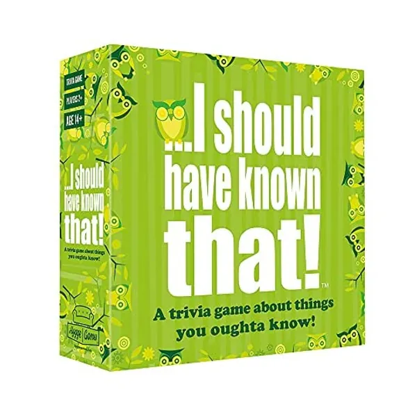 
                            Hygge Games ...I should have known that! Trivia Game Green
                        