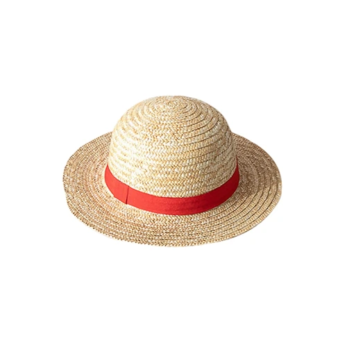 One Piece Straw Hat, Luffy Straw Hat with String One Piece Hat Sun Hat for Adult Kids Cosplay Props