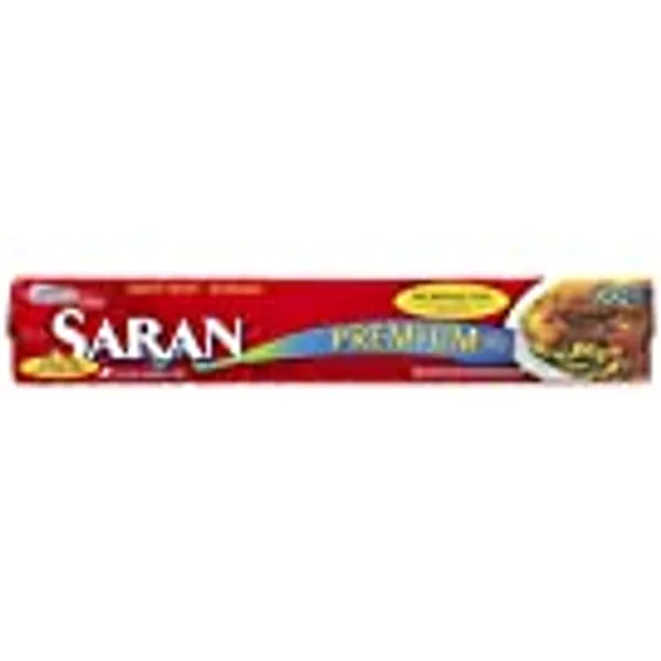 Saran Premium Plastic Wrap, 100 Sq Ft