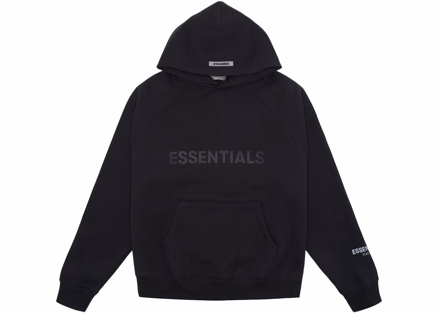 Fear of God Essentials 3D Silicon Applique Pullover Hoodie Dark Slate/Stretch Limo/Black