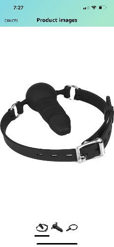 The Bondage Locker Fantasy Fetish and Bondage Full Silicone Penis Mouth Gag Pecker