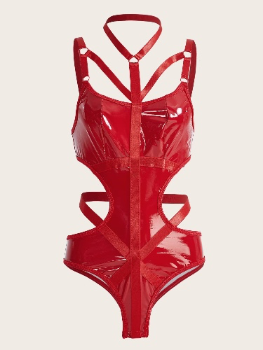 PVC bodysuit harness