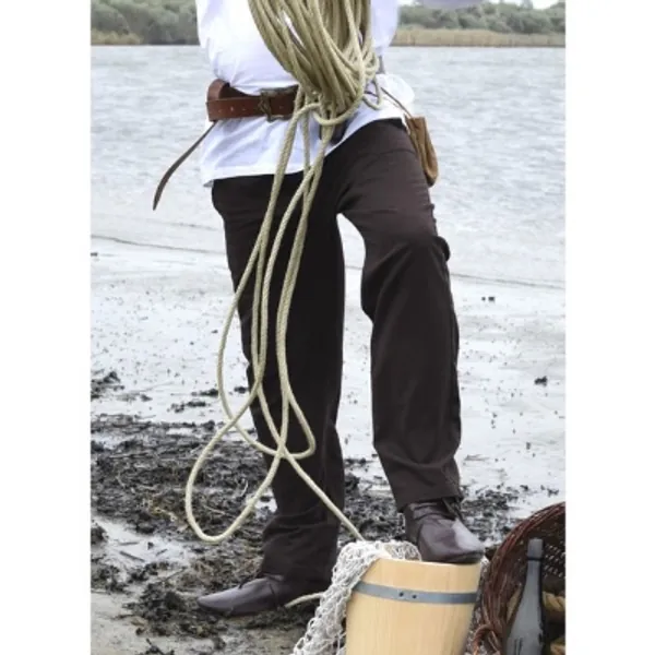 Simple Market Medieval Trousers Made of Cotton Brown | Etsy