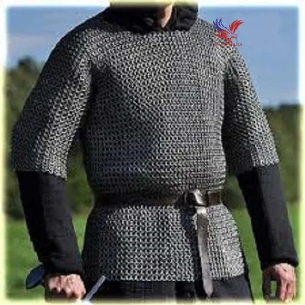 Chainmail Shirt 10 Mm Flat Riveted With Flat Washer Half | Etsy