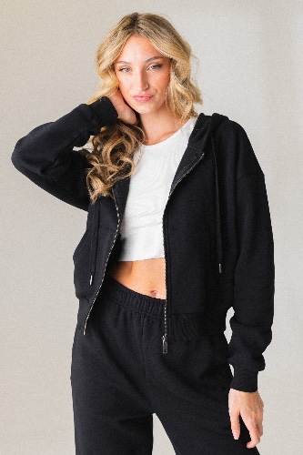 Vitality Women's Cozy Zip - Midnight | M