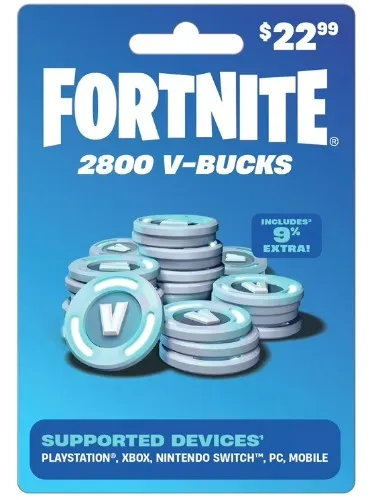 2800 vbucks