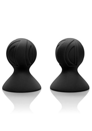 Nipple Play Pro Suckers - Black | Babeland Toy Store
