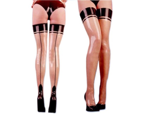 Transparent latex