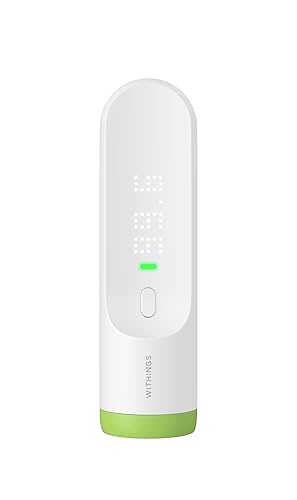 Withings Thermo – smart Temporal Thermometer, FSA-Eligible, Suitable for Baby, Infant, Toddler & Adults - Modern, Versatile