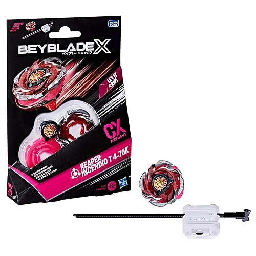 Hasbro Beyblade X Reaper Incendio T 4-70K CX Starter Pack Kreisel und Starter