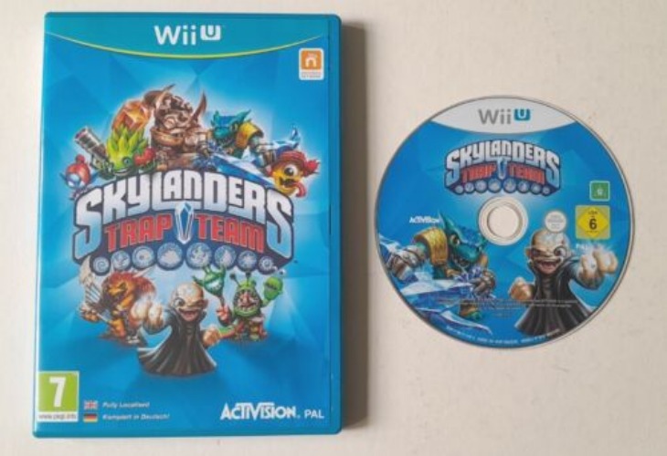 SKYLANDERS TRAP TEAM NINTENDO WII U GAME SOFTWARE ONLY NO FIGURES OR PORTAL  | eBay