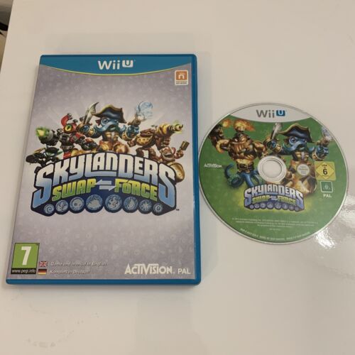 SKYLANDERS SWAP FORCE PAL NINTENDO WII U *GAME ONLY* TESTED WORKING  | eBay