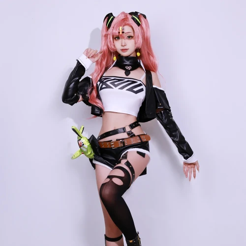 Nicole Demara przebranie na karnawał Zenless Zone Zero karnawałowy mundur peruka Anime Halloween kostiumy mężczyzn gra - AliExpress 200000532