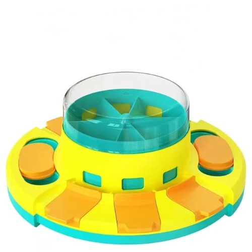 2-Level Interactive Puzzle Pet Toy - Turqouise