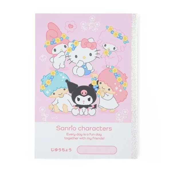 Sanrio Characters Notebook (Pink)