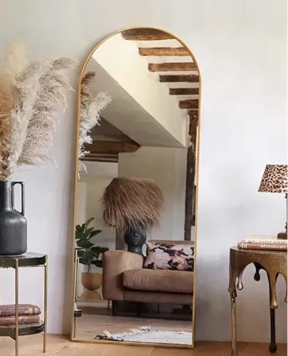 65''x22'' Arched Full Length Mirror