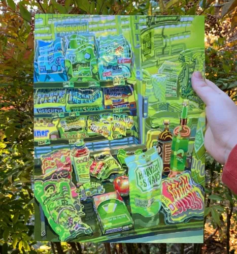 Checkout print by heartslob