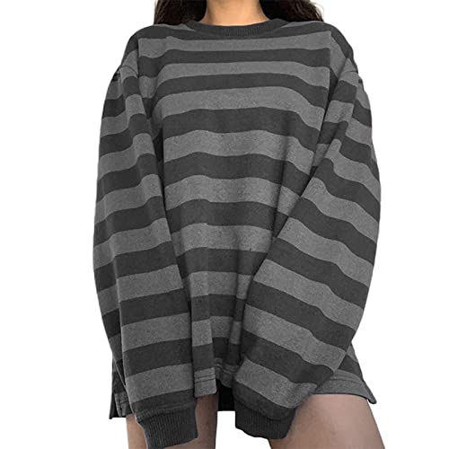 Women’s Striped Long Sleeve Sweater