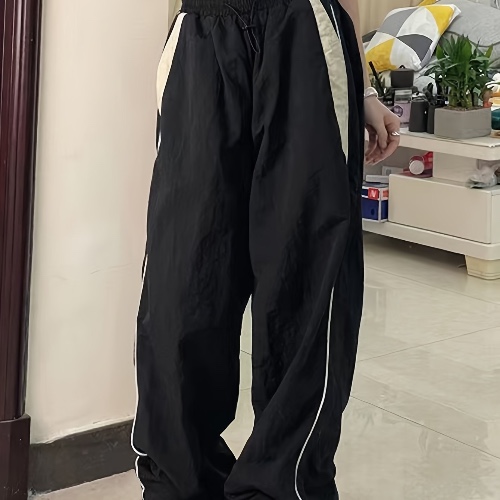 Black and White Track Pants