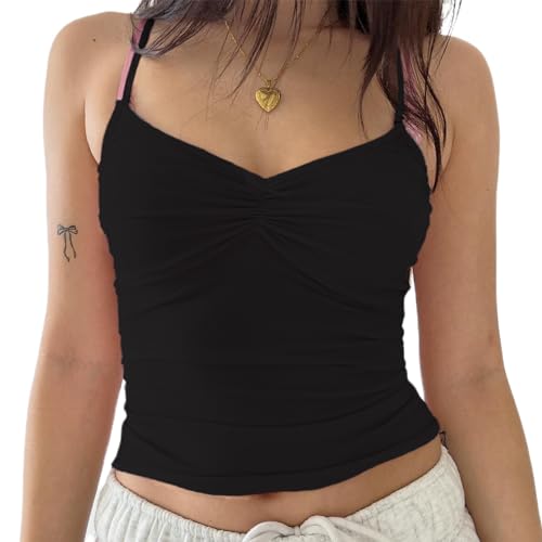 Womens Cinched Bow Tank Top