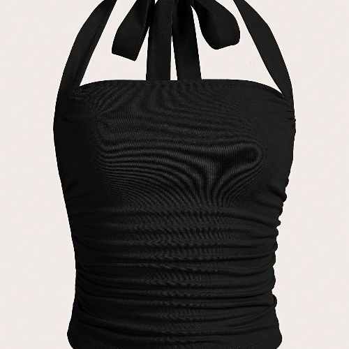 Solid Color Halter Top