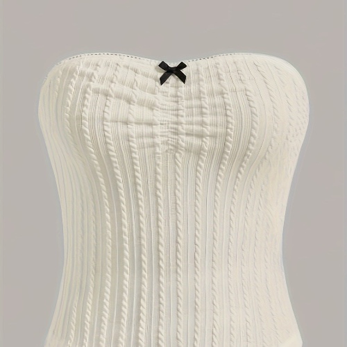Bow Detail Tube Top