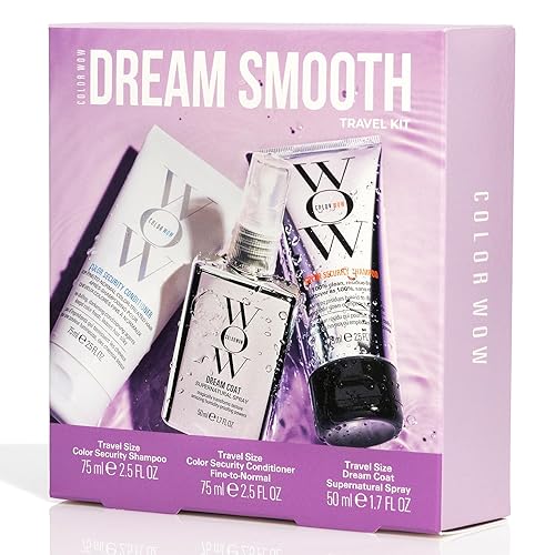 COLOR WOW Dream Coat Supernatural Spray – Keep Your Hair Frizz-Free and Shiny No Matter the Weather with Award-Winning Anti-Humidity Treatment - 2.23 Fl Oz (Pack of 3)