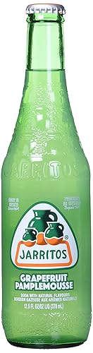 Jarritos Soda, Grapefruit, Bottle, 12.5 Fl Oz (Pack of 24) - Grapefruit - 12.5 Fl Oz (Pack of 24)