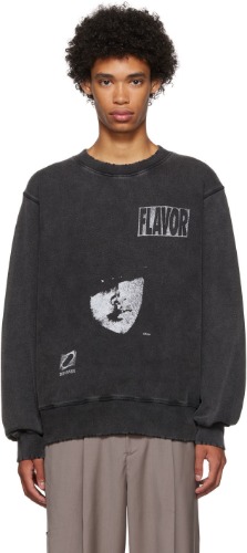 Pull molletonné Austin noir