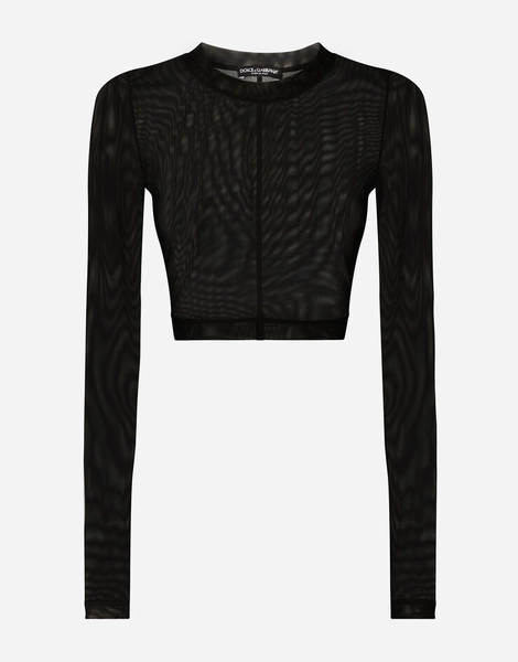KIM DOLCE&GABBANA Tulle top