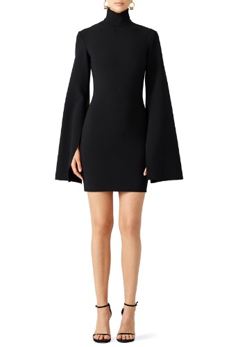 Solace London Black Franklin Dress