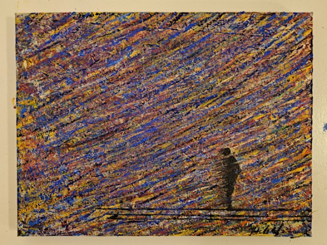 Not Sure If I Can Weather This Storm Art