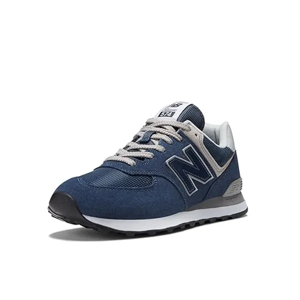 New Balance Men's 574 Core Sneaker - 11.5 Black/Black