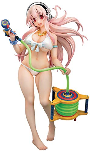 PHAT Senran Kagura Peach Beach Splash: Super Sonico (Peach Beach Splash Version) 1: 7 Scale PVC Figure, Multicolor