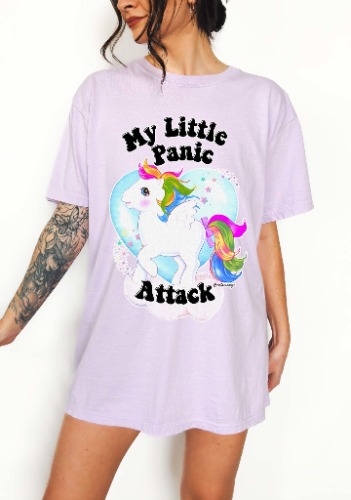 My Little Panic Attack Unisex Tee | Orchid / XL