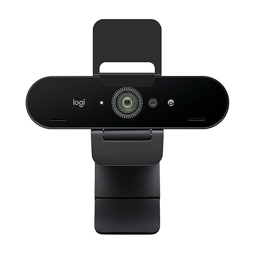 Logitech Business ULTRA HD PRO BUSINESS WEBCAM 4K Premium Webcam with HDR and Windows®, 13 Mega Pixels, 1080p/60fps Ultra Fast Streaming, Adjustable Field of View, 5X Zoom, Black - Ultra HD Webcam - Single