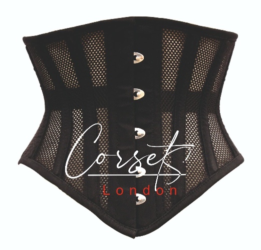 heavy duty Mesh Steel Boned Underbust Corset Waist Trainer