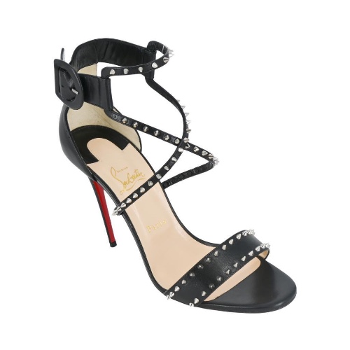 Christian Louboutin | Spiked Strappy Heels Size: 41