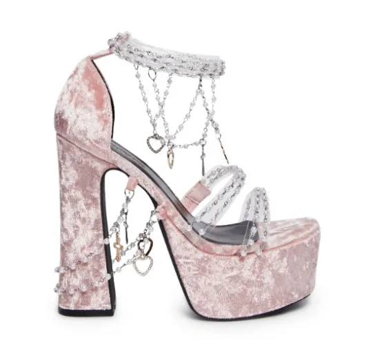 Holy Revelation Platform Heels - Pink | PINK / US 7