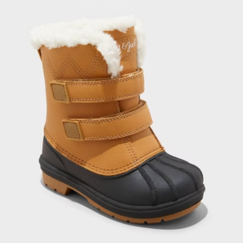Toddler Denver Winter Boots - Cat & Jack™ Tan 8T