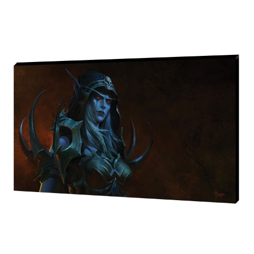 World of Warcraft Sylvanas 35.5x61cm Canvas 