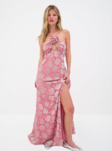 Raya Maxi  Dress | M / Pink