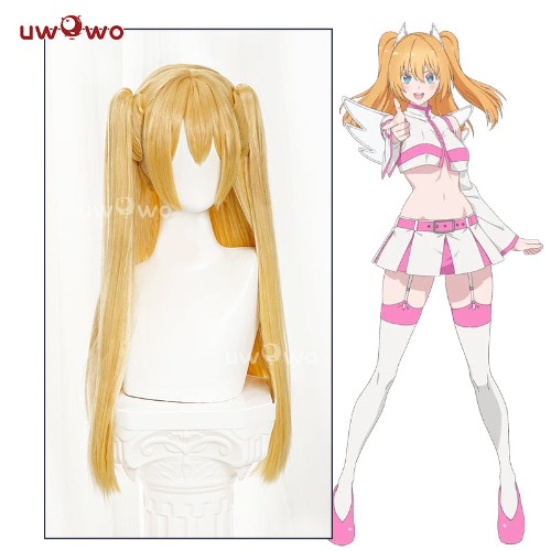 Uwowo Manga 2.5 Dimensional Seduction Lilysa Amano Cosplay Wig Long Yellow Hair | Default Title